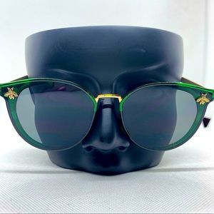 Women’s Oversized Sunglasses (Green)